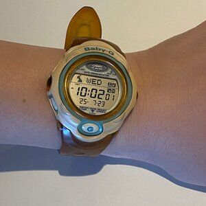 CASIO BGF-130 Baby-G shock resistant Watch infrared data communication